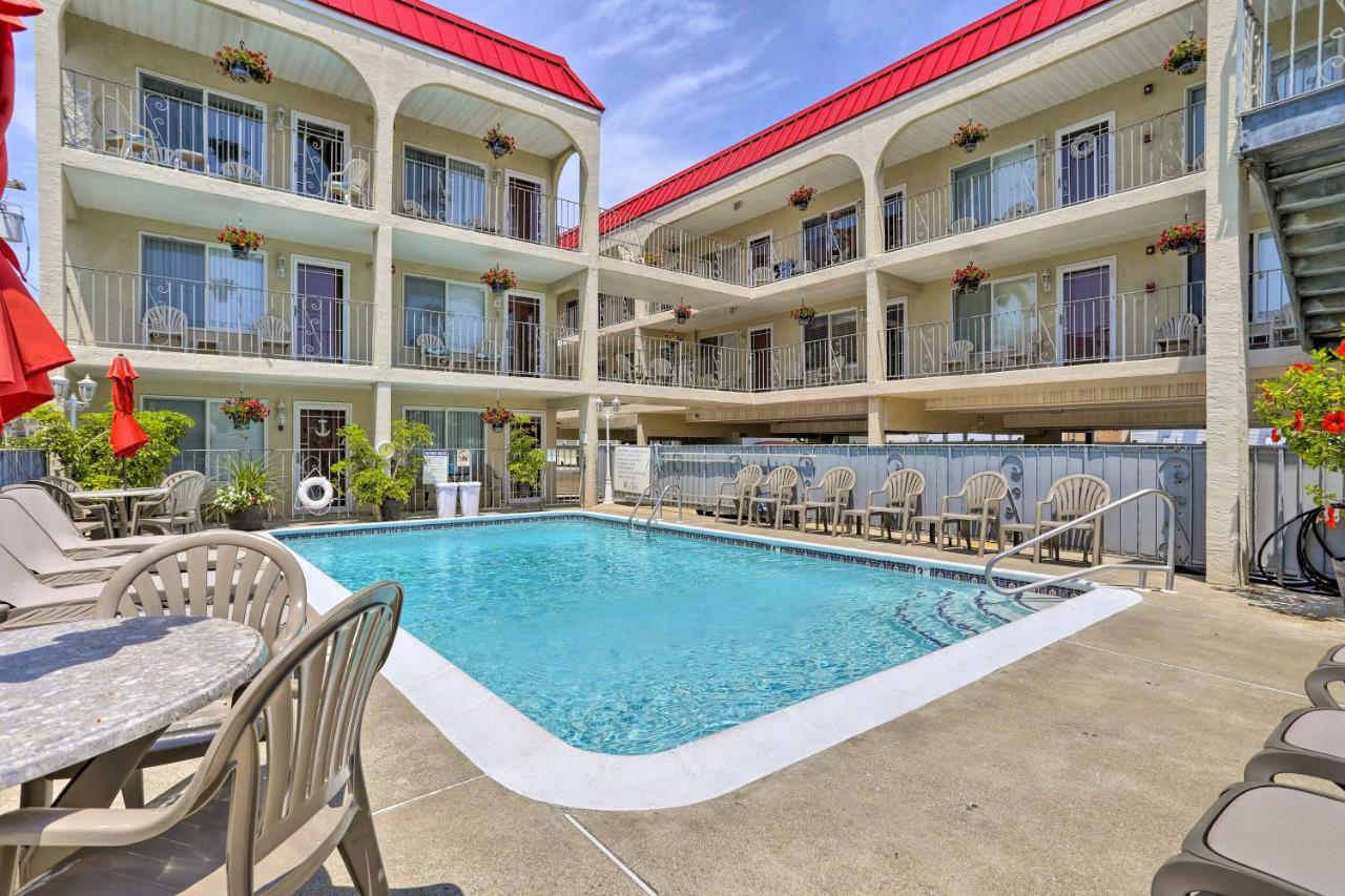 Quaint Wildwood Condo About Walk To Beach! Exterior photo